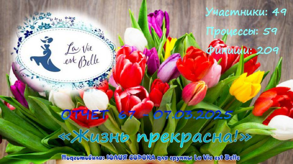 #730 Ежемесячный показ проекта "Жизнь прекрасна!" - февраль 2025 смотреть онлайн