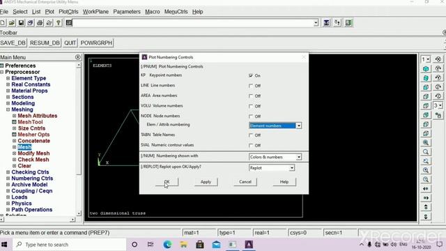 Truss Problem Solved In ANSYS Software