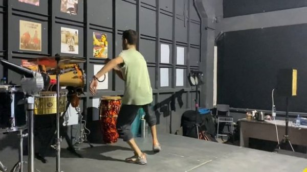 Salsa Solo. Salsa Footwork. Salsa Men Style. Sergey Gazaryan