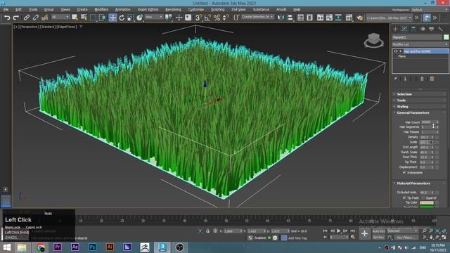HOW TO MAKE 3D GRASS IN 3DS MAX 2023 смотреть онлайн