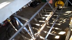 самодельная зерновая сеялка. Два в одном агрегате, культиватор + сеялка.