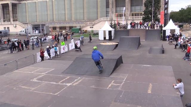 Панькин Роман, новички, KICK & GO scooter fest 20170909 смотреть онлайн