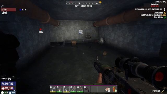 7 Days to Die - Ep 27 - In Search of Patient Zero - Hydro Plant by Wsiegle смотреть онлайн