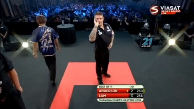 2018 Shanghai Darts Masters Round 1 Anderson vs Lam смотреть онлайн