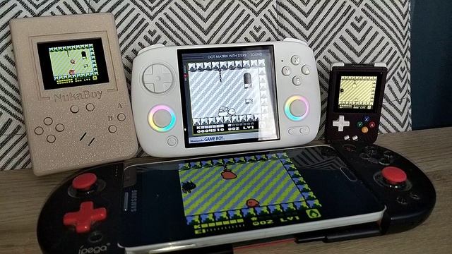 NukaBoy Vs Anbernic, Samsung. Тест скорости эмуляции игр GameBoy Classic
