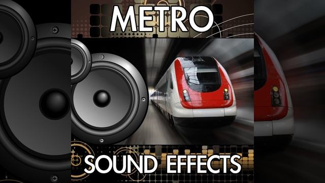 Metro Subway Train Arriving and Stopping Exterior (Version 5) (Sound Effect) смотреть онлайн