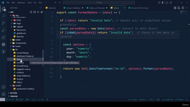 128 -Lesson Data Update, Video, Title, Lesson Visibility Part 5 смотреть онлайн