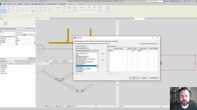 Revit Sloped Pipe Tag смотреть онлайн