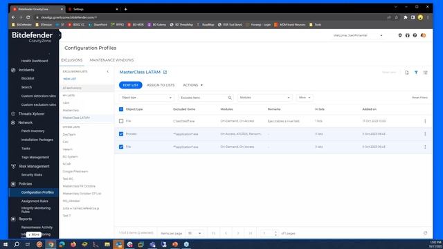 Bitdefender GravityZone - Comprendiendo perfiles de configuración y exclusiones de escaneo смотреть онлайн
