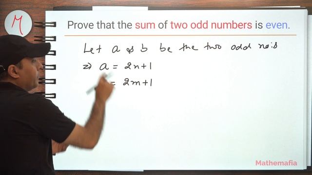 Prove that the sum of two odd numbers is even | Number Theory | Maths proof in English смотреть онлайн