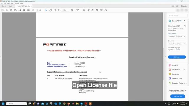 FortiGate : A Quick and Simple Guide to Add License to Your Fortinet Product смотреть онлайн