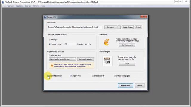 Keep original link of pdf in the flipbook by using FlipBook Creator смотреть онлайн