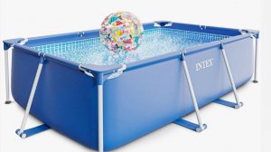 Прямоугольный Каркасный бассейн Intex 28271_ 260x160x65 интекс 260*160*65