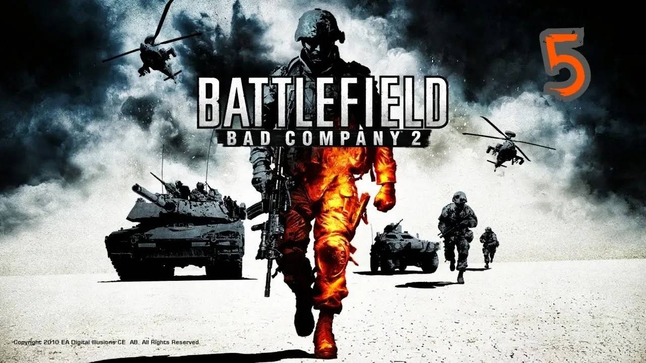 Прохождение Battlefield: Bad Company 2 #5 (В небо)