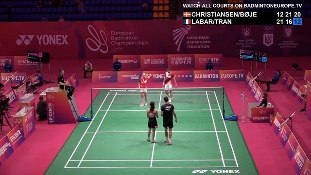 Match Point - Christiansen / Bøje vs Labar / Tran - XD QF #EBC21 смотреть онлайн