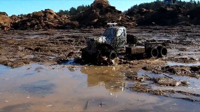 Rc custom truck 6x6 offroad смотреть онлайн
