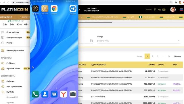 #Platincoin   Как заключить смарт контракт #Платинкоин