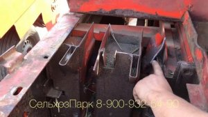 Иглы загнуло Стол порвало Sipma Z224/1 пресс-подборщик тюковый