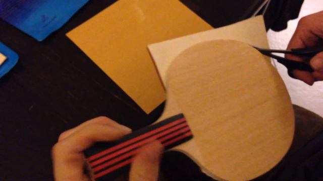 How to use the Revolution No 3 table tennis rubber cutting scissors смотреть онлайн