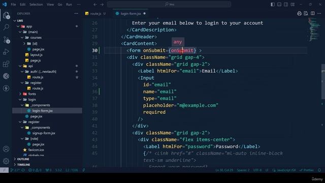 52 -Login Logout Instructor and Student with Next Auth Part 1 смотреть онлайн