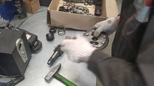 Сборка дифференциала под гайку Скаут Т-15, Т-18, Т-25.