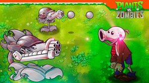 😈 НОВЫЙ ЖЕЛЕЗНЫЙ ГОРОХОСТРЕЛ ПУЛЕМЕТ ПРАЙМ! ФЬЮЖН 😈 Plants vs Zombies Fusion Растения против зомби