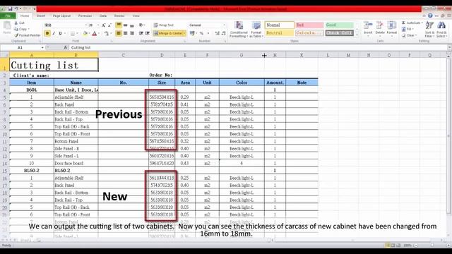 Create any kitchen cabinet you need with cutting list module смотреть онлайн