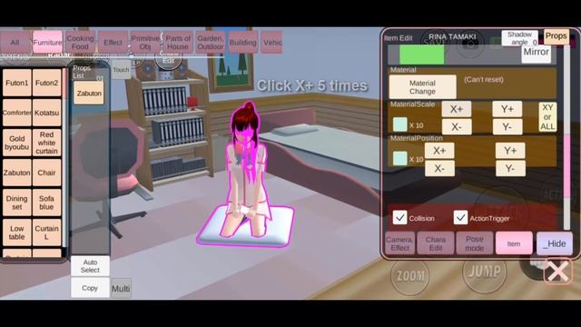 Change Clothes UniformA (Summer) || Black-Pink🌸SAKURA SchoolSimulator смотреть онлайн