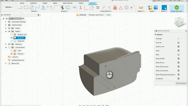 Fusion360 quick: Create invert mould from surface object смотреть онлайн