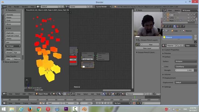 HOW TO CREATE A LOW POLY FIRE SIMULATION WITH BLENDER смотреть онлайн