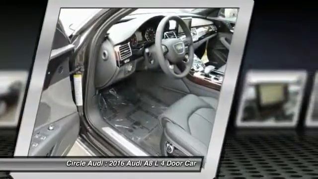 2016 Audi A8 L Long Beach CA 208376 смотреть онлайн