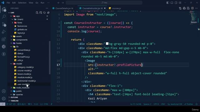 44 -Get Data From Database in Course Details Page Part 8 смотреть онлайн