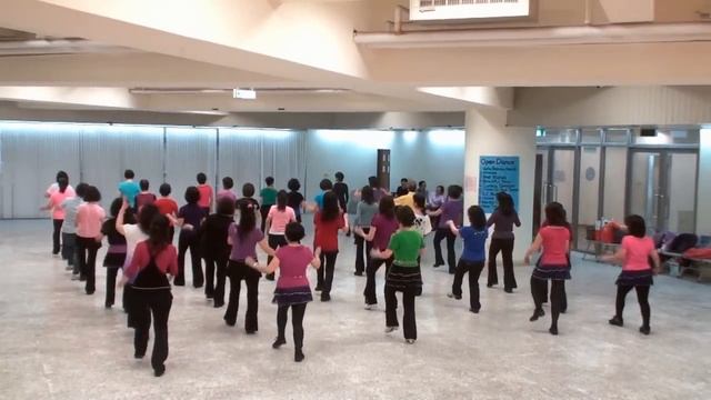 Achy Breaky Heart - Line Dance - Juliet Lam Workshop In Taipei
