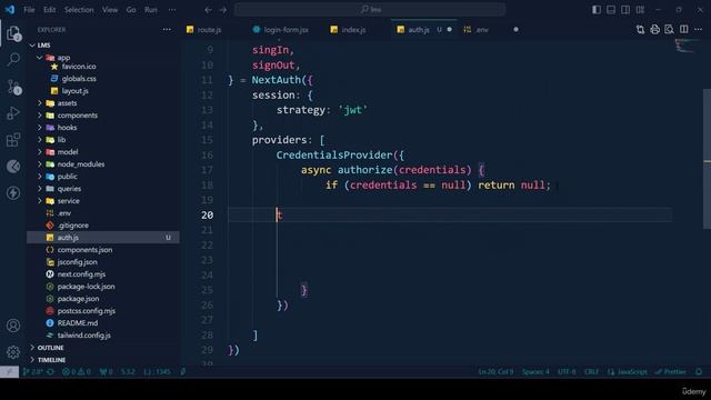 53 -Login Logout Instructor and Student with Next Auth Part 2 смотреть онлайн