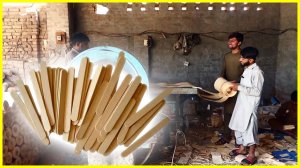 Как это делают в Пакистане!
Производство деревянных палочек.