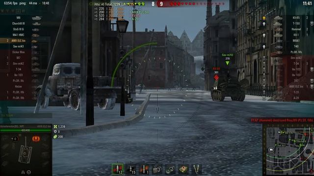 WoTAcE - AMX ELC bis Master Ace Tank смотреть онлайн
