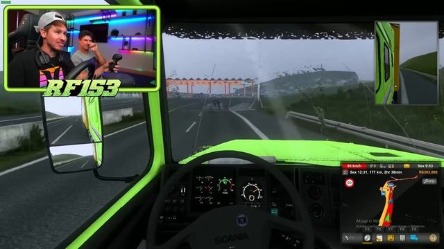 DEI PT NO MEU CAMINHÃO NOVO *Euro Truck Simulator 2* смотреть онлайн