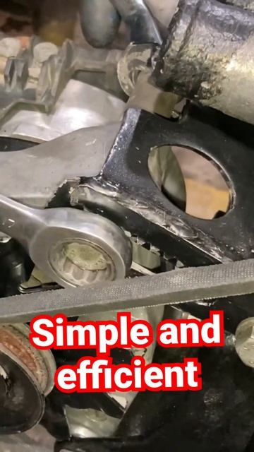 A nice idea from Mercedes to tighten the alternator belt that I would have liked to see #shorts смотреть онлайн