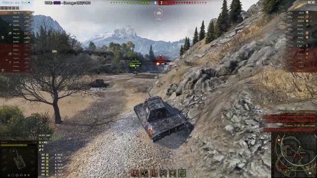 ЛЮТЫЙ НАГИБ ИГРОКА В ТОПЕ НА АПНУТОМ МОНСТРЕ НА ПРОСТОРАХ WORLD OF TANKS! смотреть онлайн