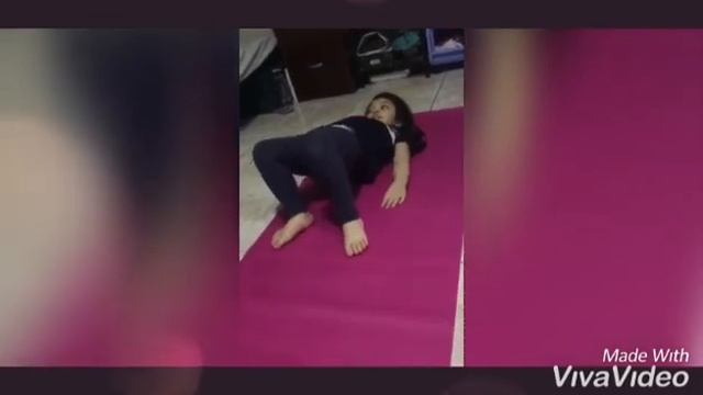 #yogasession #littlegirl'syoga #tbvid #happybembi A 3 Year Old Little Girl Doing Yoga|short Clips