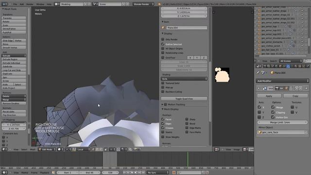 Blender Attempt: Anime hair 03 - Back смотреть онлайн