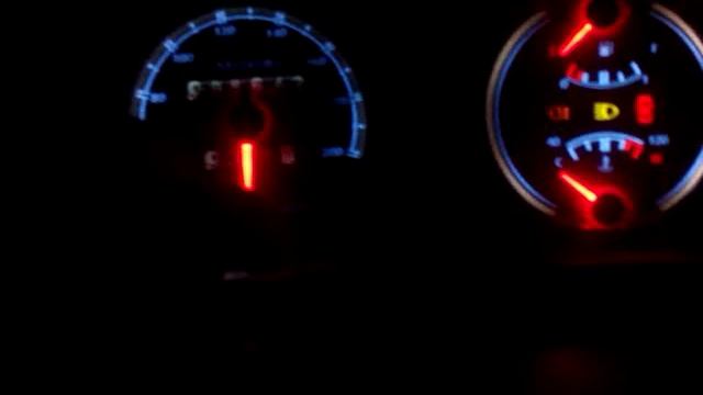 Плавный розжиг приборной панели Таврия смотреть онлайн