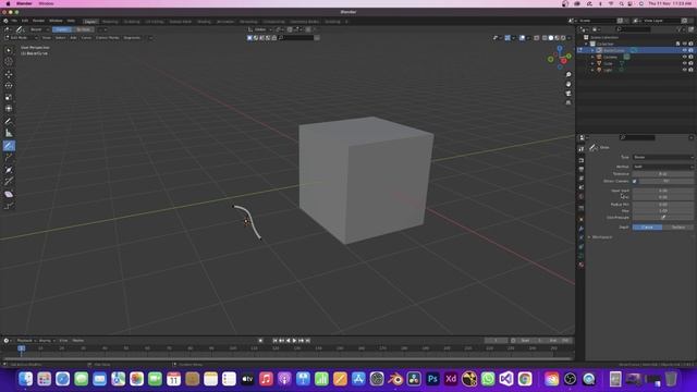 How to create or draw cables in blender | without using cablerator add-on | in tamil | BM🤓 смотреть онлайн