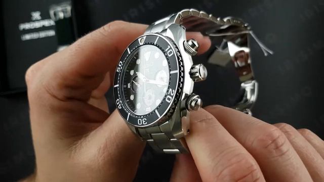 SEIKO PROSPEX SEA DIVER SOLAR CHRONOGRAPH SSC807J1 | IRISIMO