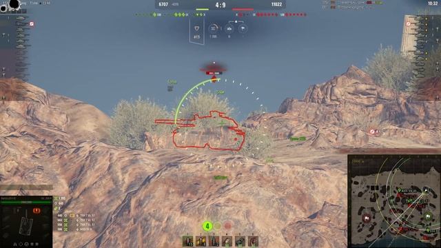 🧩Объект 268 Вариант 4 | 7 к урона и Колобанов на карте Аэродром🧩