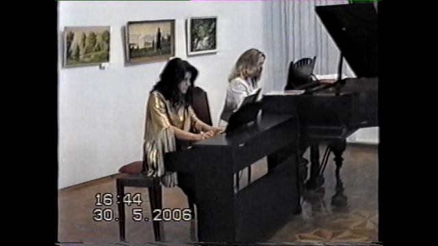 І. С. Бах Арія. Ірина Федорова, Ірина Гладун. 05. 2006 рік смотреть онлайн