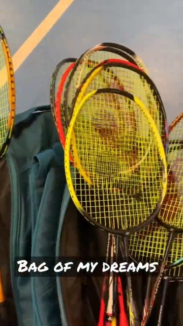 Yonex Badminton Bag of Dreams Looks Like This #shorts смотреть онлайн