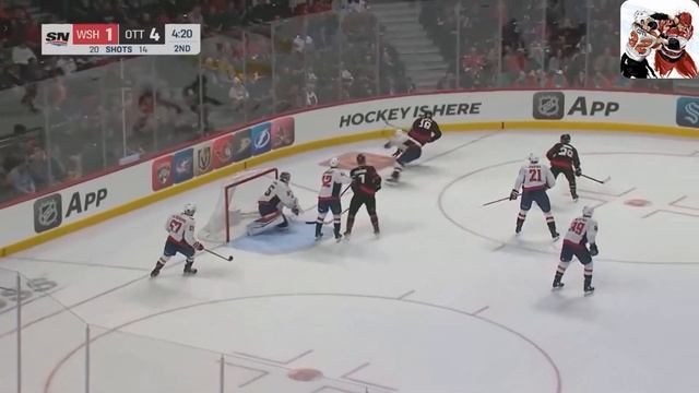 А.Овечкин vs В.Тарасенко. НХЛ ОТТАВА - ВАШИНГТОН 19 ОКТЯБРЯ 2023 смотреть онлайн