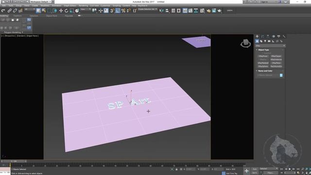 3ds Max text tutorial смотреть онлайн