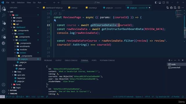 97 -Dashboard - Course data, Review, Enrolment Part 5 смотреть онлайн